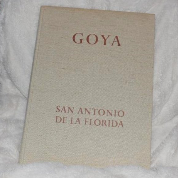Art Artist Goya San Antonio De La Florida Coffee Table Book Hardcover